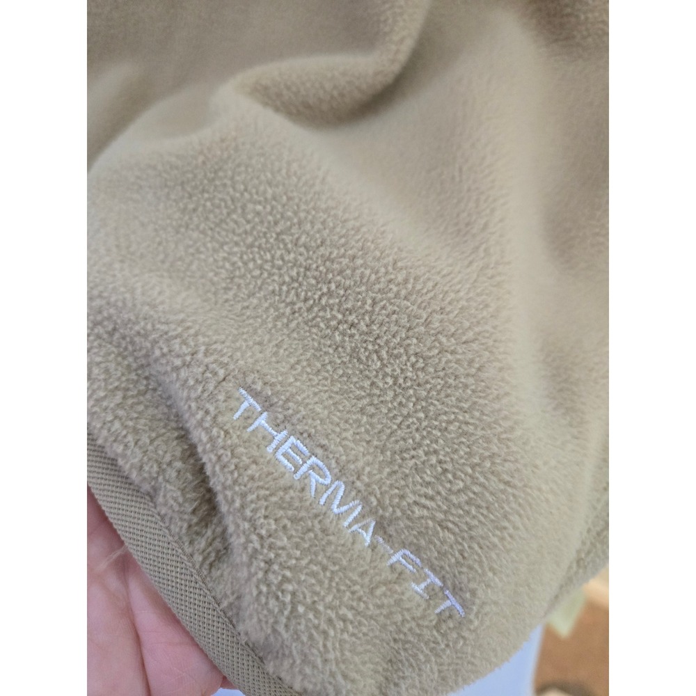 Nike Therma-FIT Mens Full Zip Fleece Vest Khaki Tan XL DQ4830-247 - Picture 8 of 8